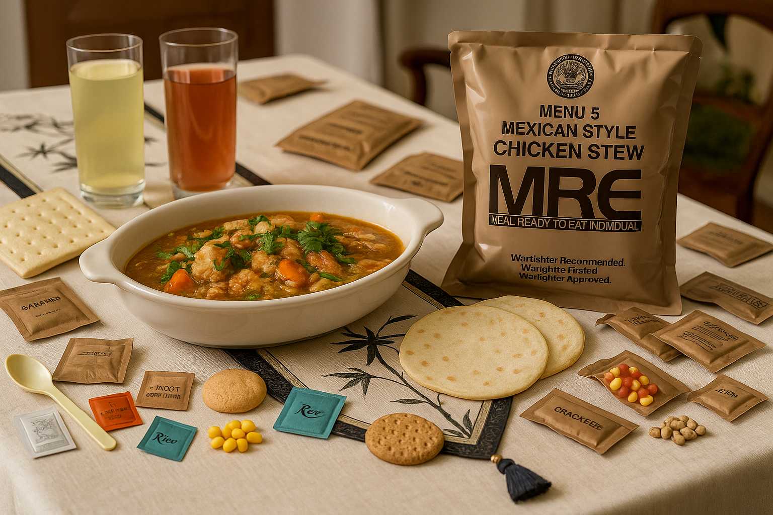 1-Month (30 Day) MRE Emergency Survival Food Kit
