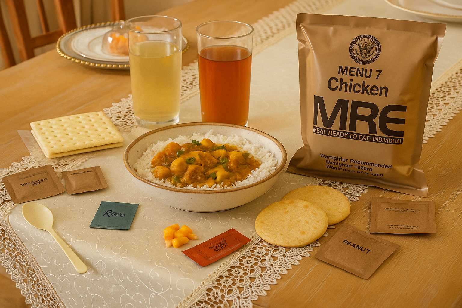 1-Month (30 Day) MRE Emergency Survival Food Kit